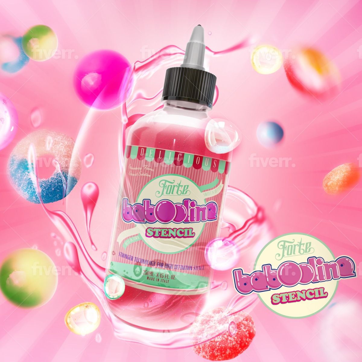 Panthera Ink Stencil Forte Baboolina 250ml