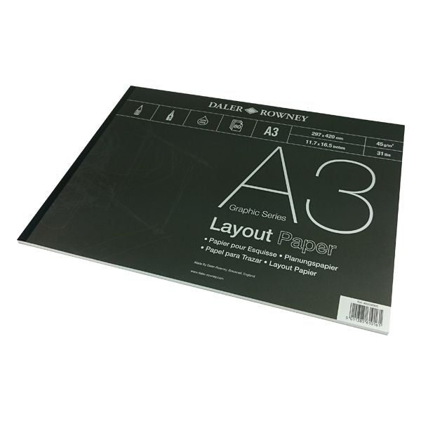 Series A Layout A3 Pad 80 x 40gsm Sheets
