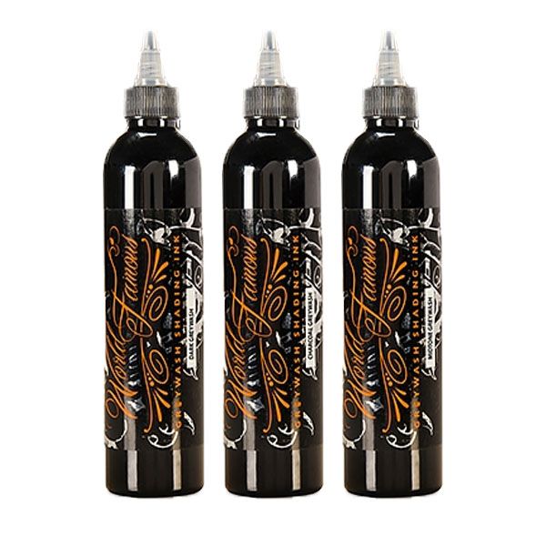 W F Charcoal Greywash 3 Bottle Set