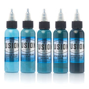 Fusion Opaque Blue 5 Bottle Set 1oz