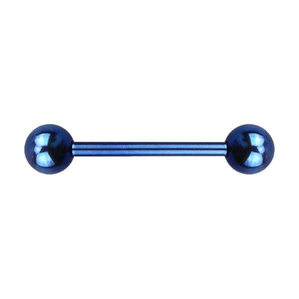 ANODISED TITANIUM Barbell Blue (5) 1.6x16mm