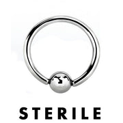 STERILE Titanium BCR (5) 1.2x8mm