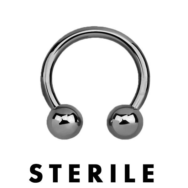 STERILE Titanium Circular Barbell (5) 1.2x12mm