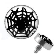 TITANIUM Dermal Top Spider Web (5) 1.2x4mm