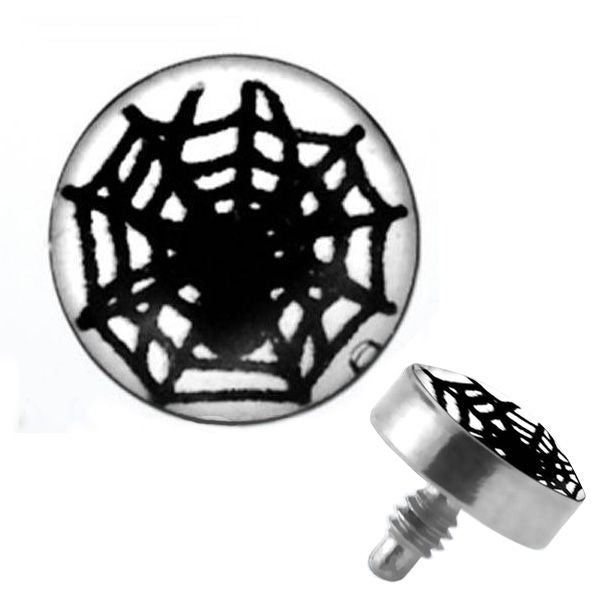 TITANIUM Dermal Top Spider Web (5) 1.2x4mm