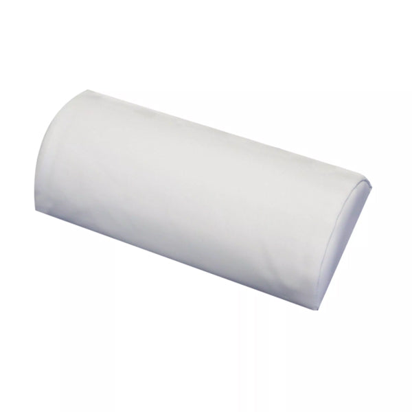 Half Round Neck Bolster White