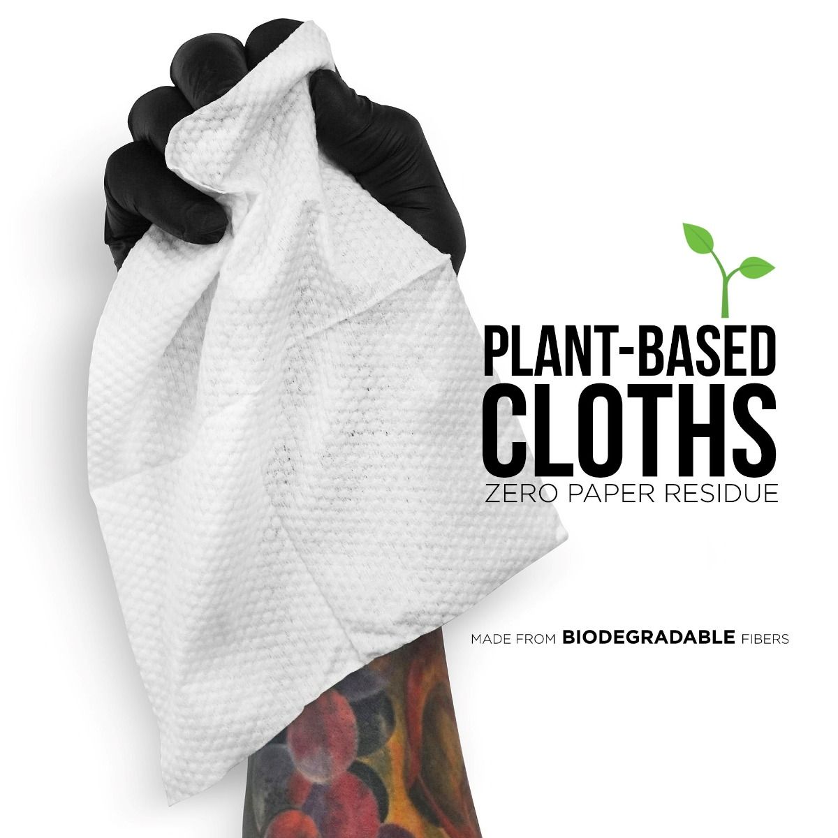 Wipe Outz Dry White Tattoo Towels  (20)