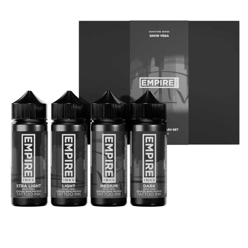 Empire Ink David Vega Signature Series 4oz (Transparent Greys)
