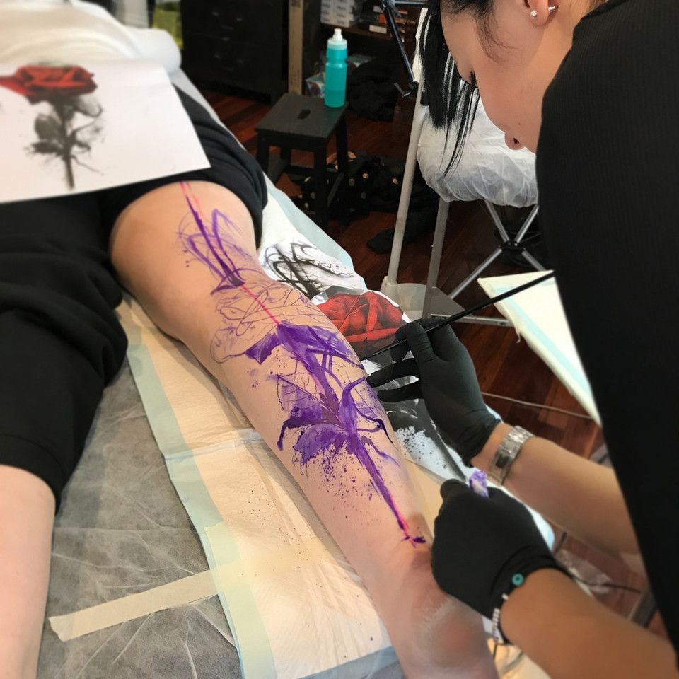 Nox Violet Stencil Ink 2oz