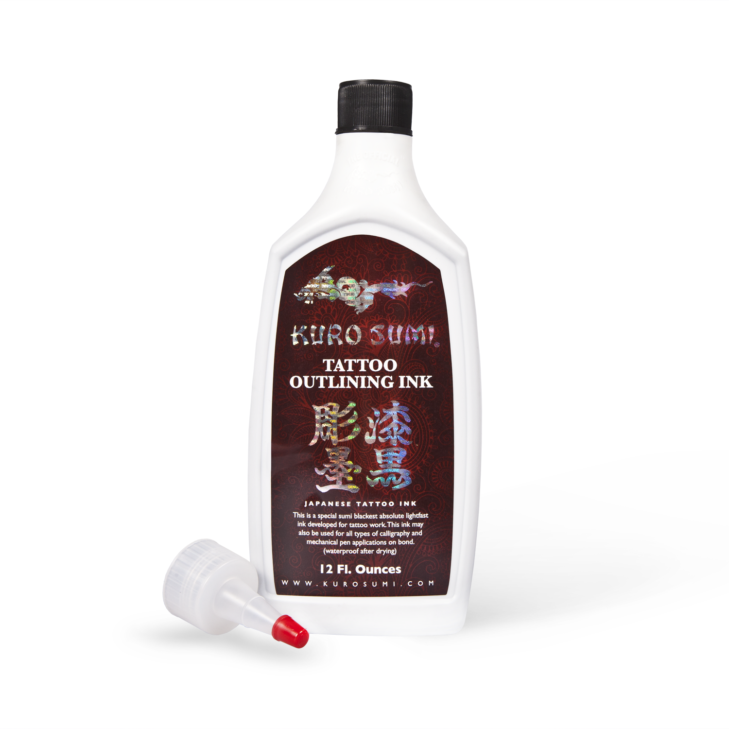 Kuro Sumi Outline Black 12oz