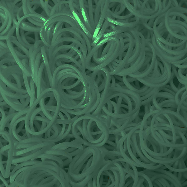 Green Rubber Bands (100)