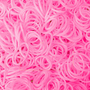 Pink Rubber Bands (100)
