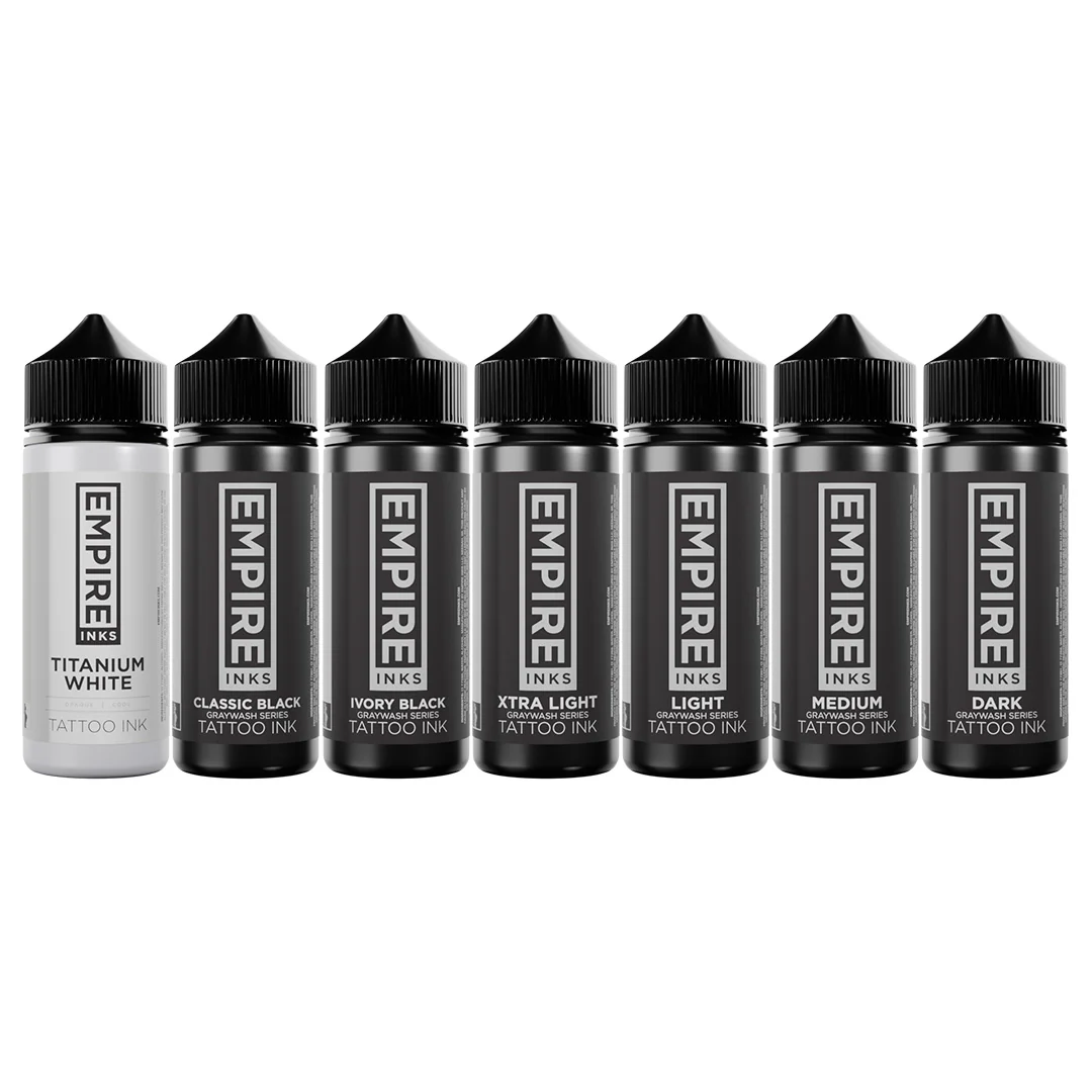 EMPIRE Full Greywash 7 Bottle Set