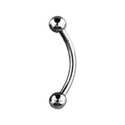 TITANIUM Curved Barbell 1.2x12 (5)