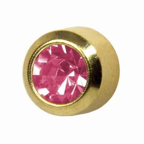 Studex Regular October Rose Bezel Gold Plated (12)
