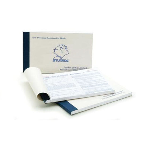 Studex Piercing Registration Book