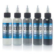 Fusion Opaque Grey 5 Bottle SET 2oz