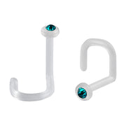 Bio-Flex Nose Screw with Crystal 1mm