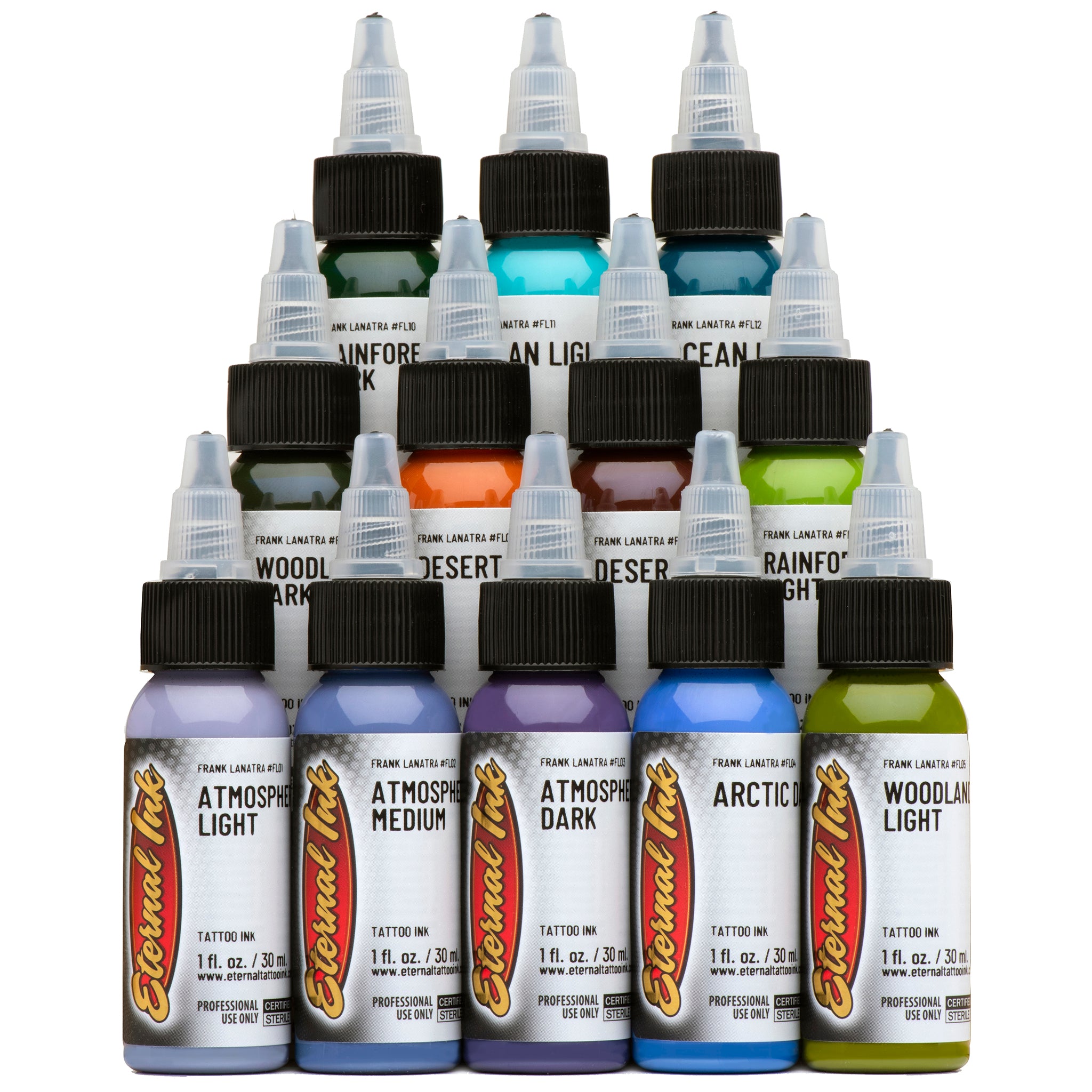 Eternal Ink Frank La Natra 12 Bottle 1oz Set