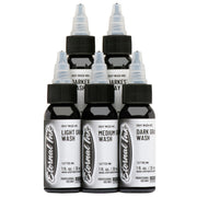 Eternal Ink Greywash 5 Bottle 2oz Set