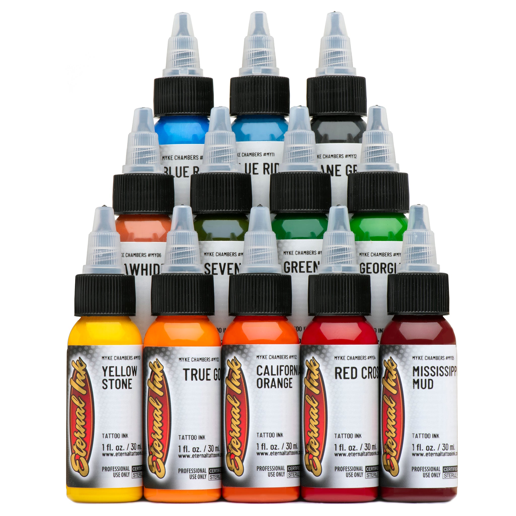 Eternal Ink Myke Chambers 12 Bottle 1oz Set