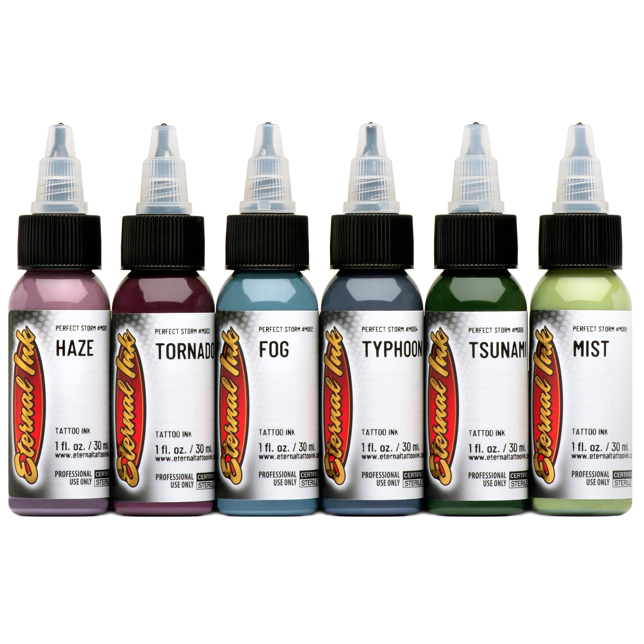 Eternal Ink Mike Devries Perfect Storm 6 x 1oz Set