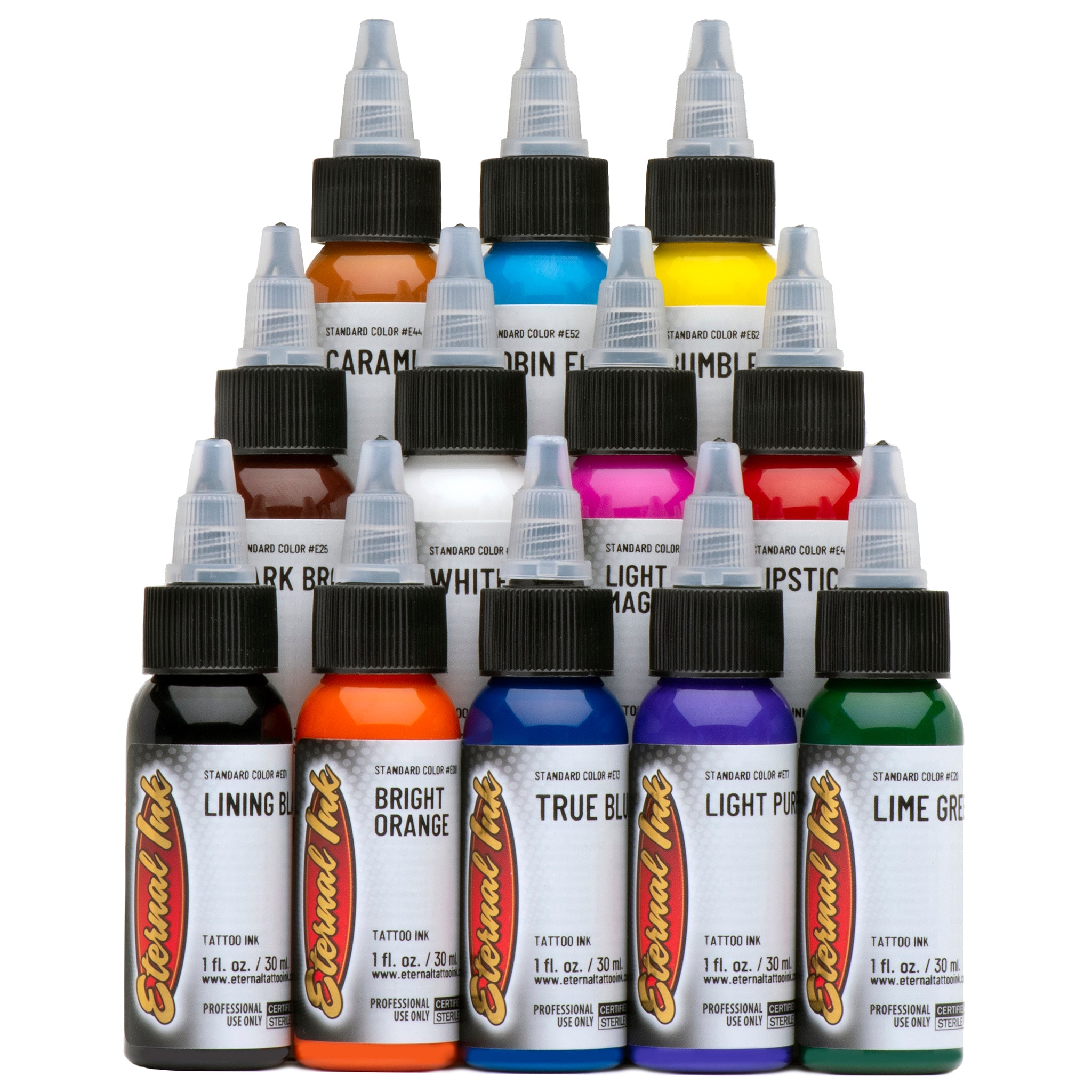 Eternal Ink SAMPLE 12 Colour Set 1oz