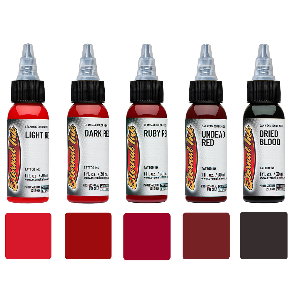Eternal Ink Blood Set 1oz - 5 Bottles