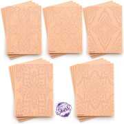 Stencil Skins Mandala Set (5 A5 Sheets)