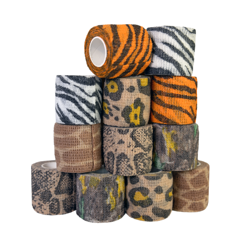 Starr Cohesive Grip Wrap 5cm x 4.5m Safari (12)