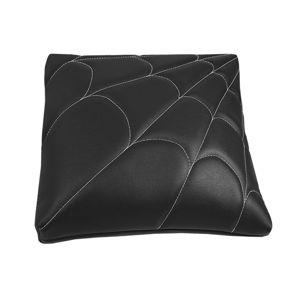 Black Swordfish Cushion White Web Square
