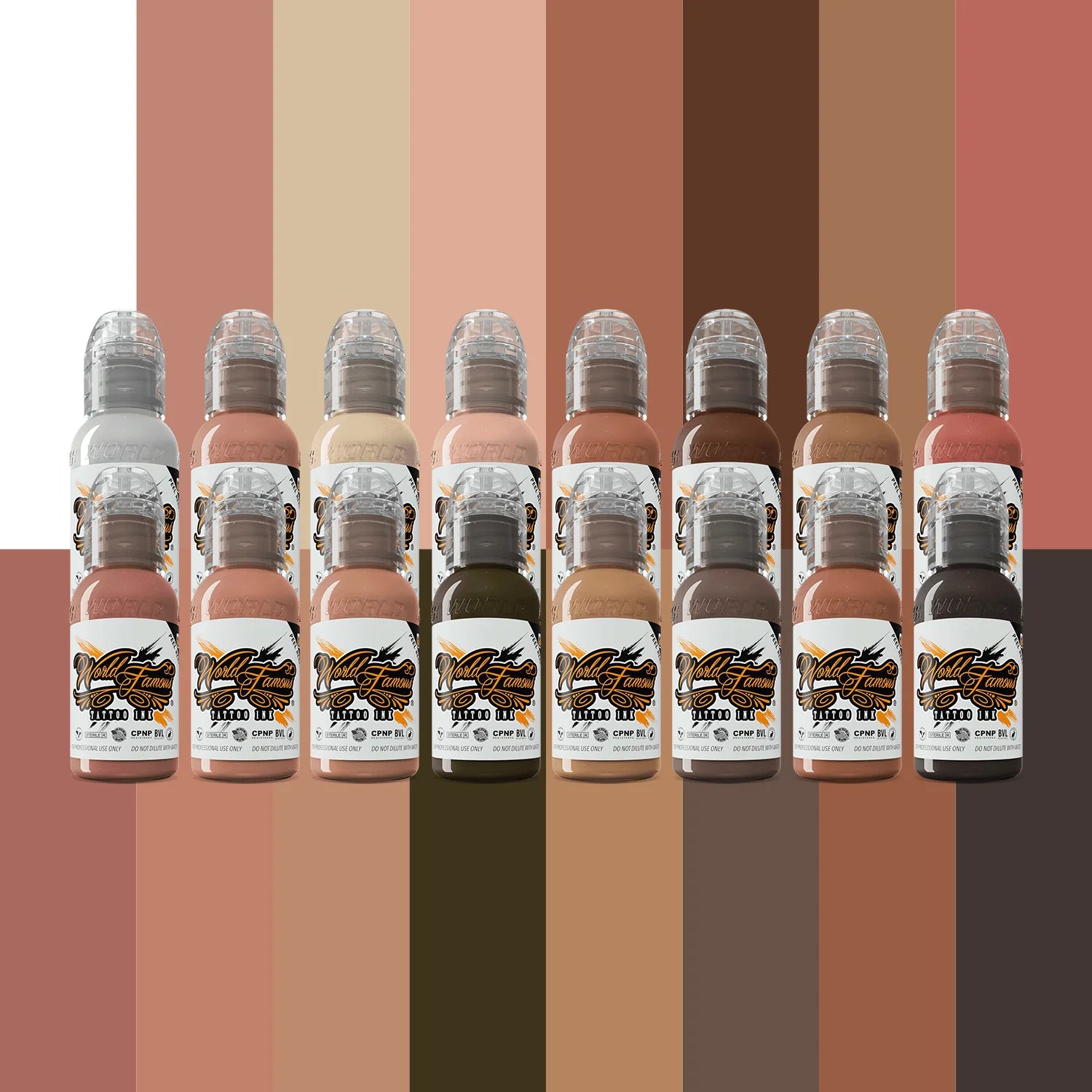 World Famous Ink Pink Ribbon 16 Bottle Set