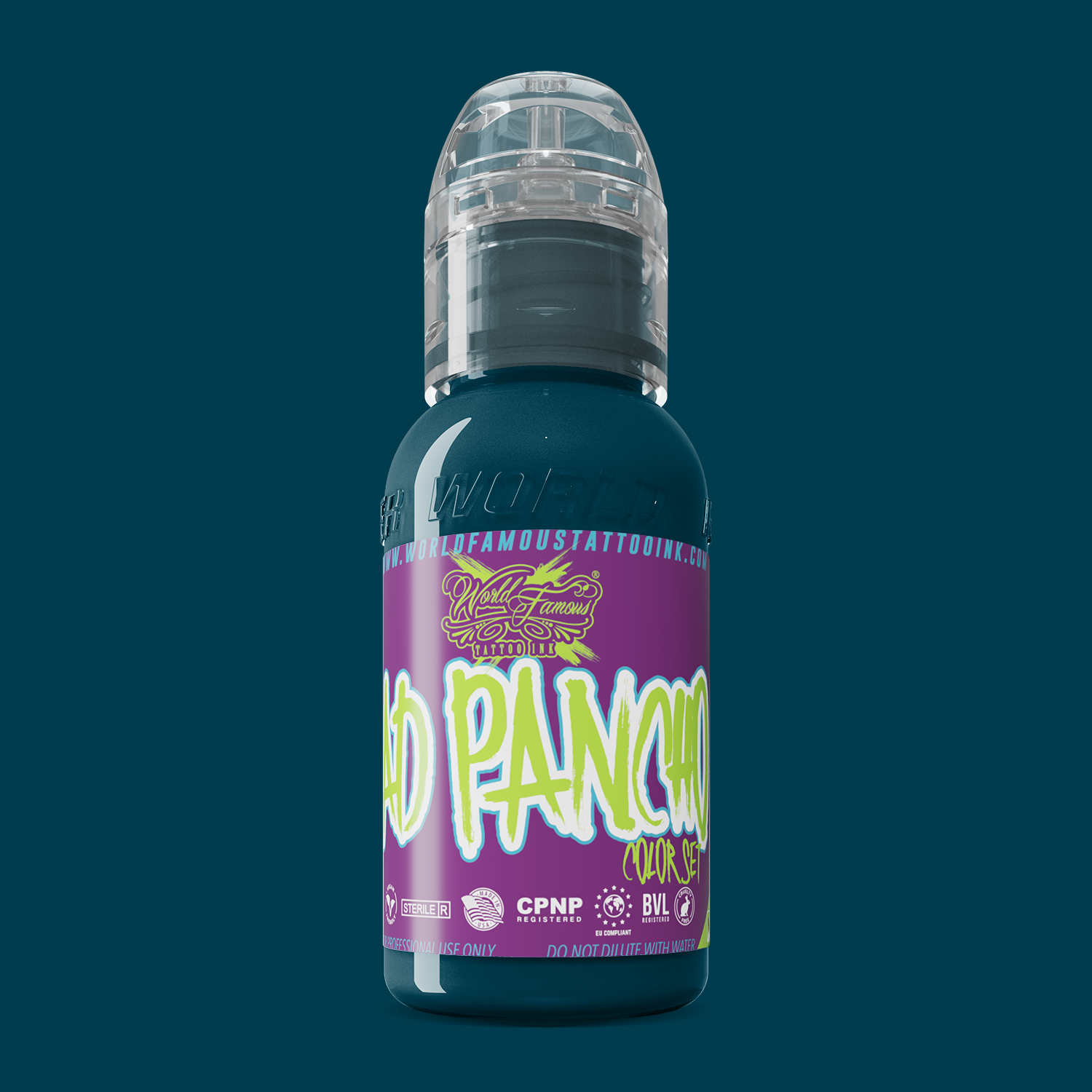 World Famous Ink Pancho Blue (ProTeam) 1oz