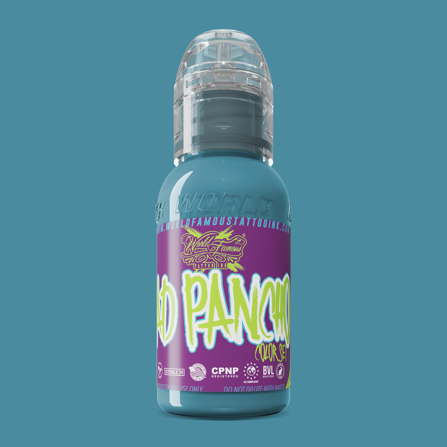 World Famous Ink Pancho Light Blue (ProTeam) 1oz