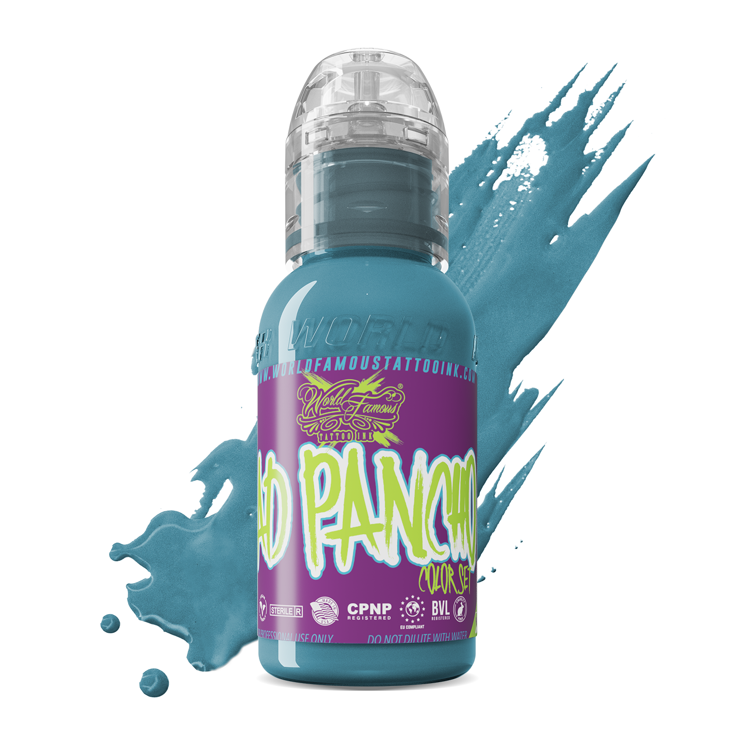 World Famous Ink Pancho Light Blue (ProTeam) 1oz