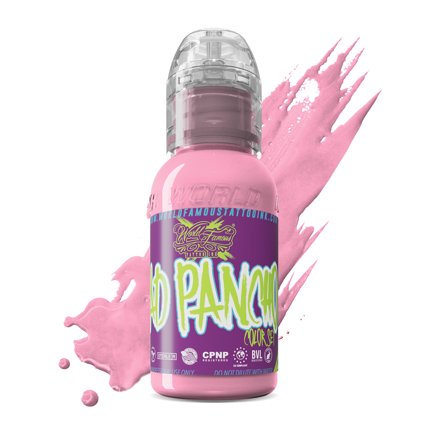 World Famous Ink Pancho Light Pink (ProTeam) 1oz