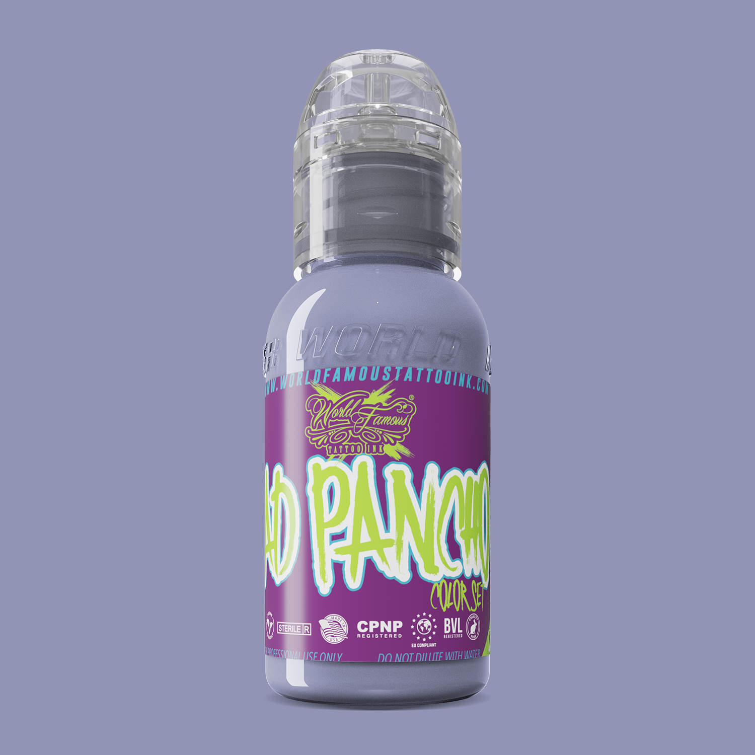 World Famous Ink Pancho Light Purple (ProTeam) 1oz - Dated 01/04/2026