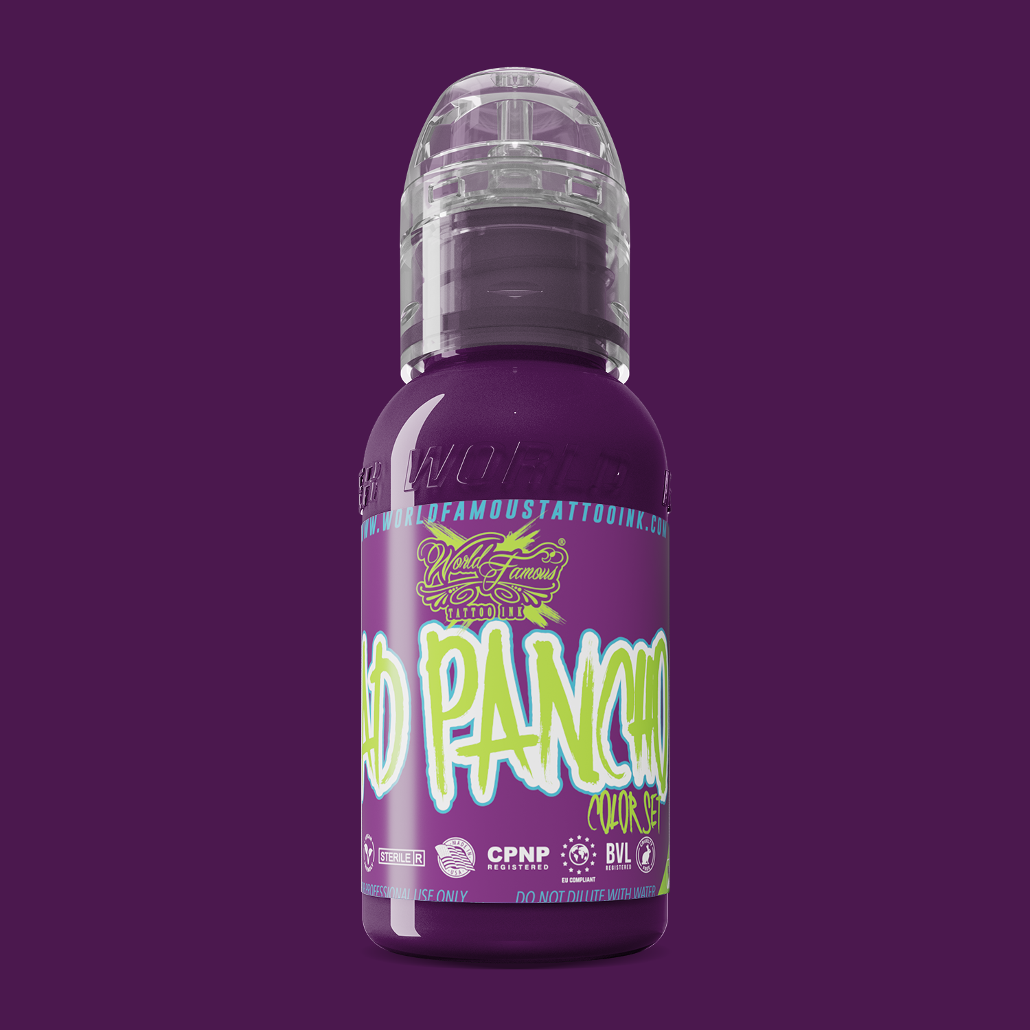 World Famous Ink Pancho Magenta (ProTeam) 1oz