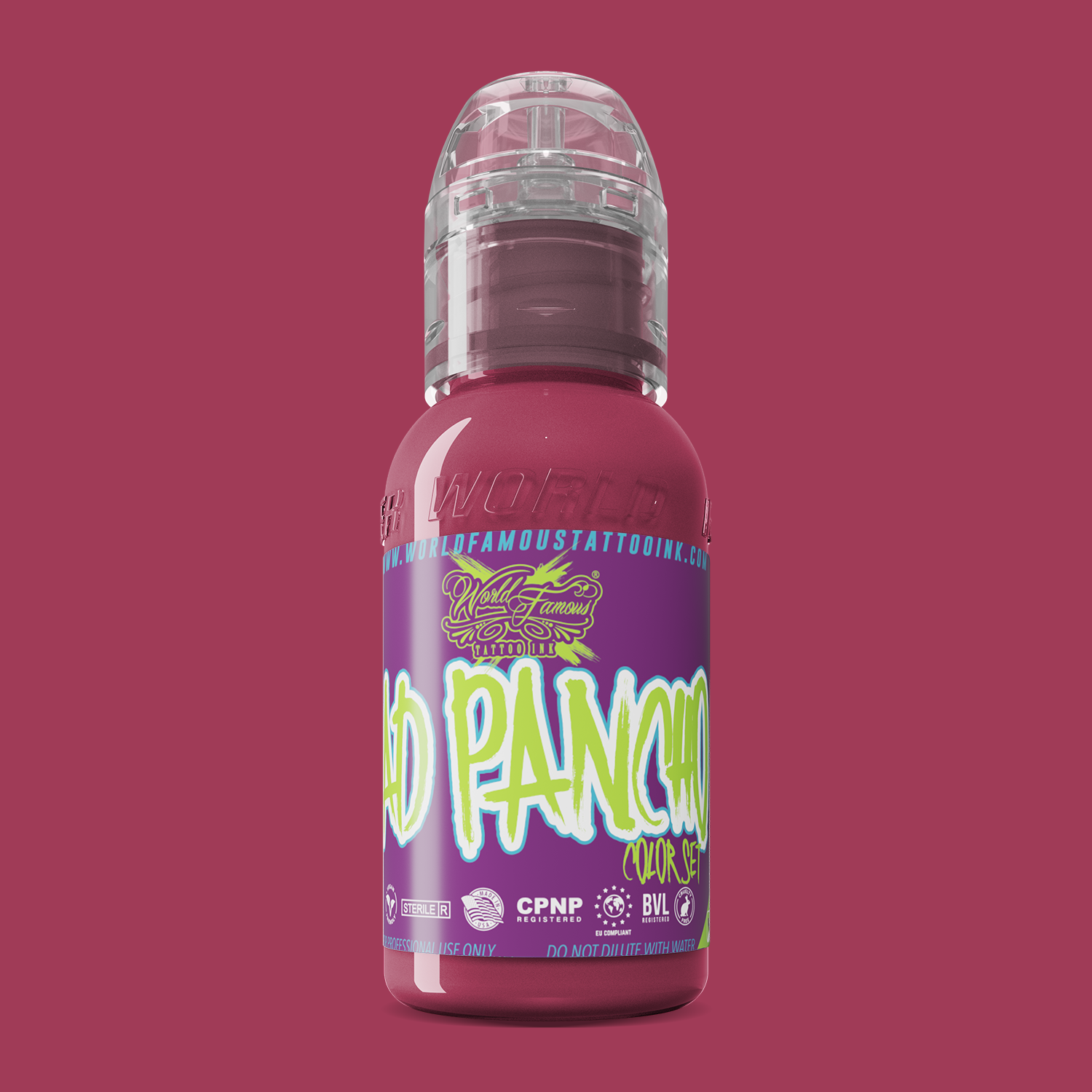 World Famous Ink Pancho Pink (ProTeam) 1oz