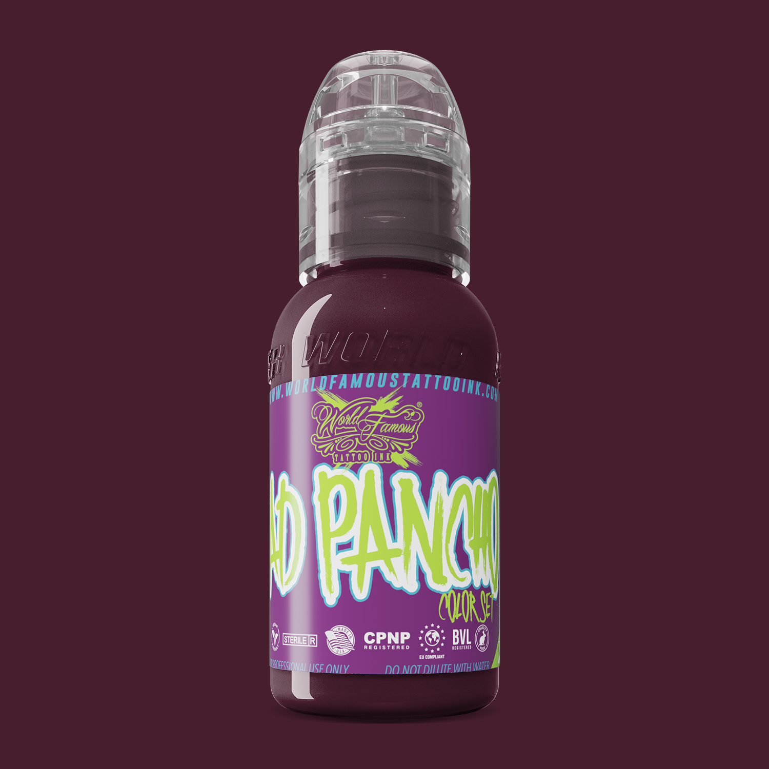 World Famous Ink Pancho Violet (ProTeam) 1oz