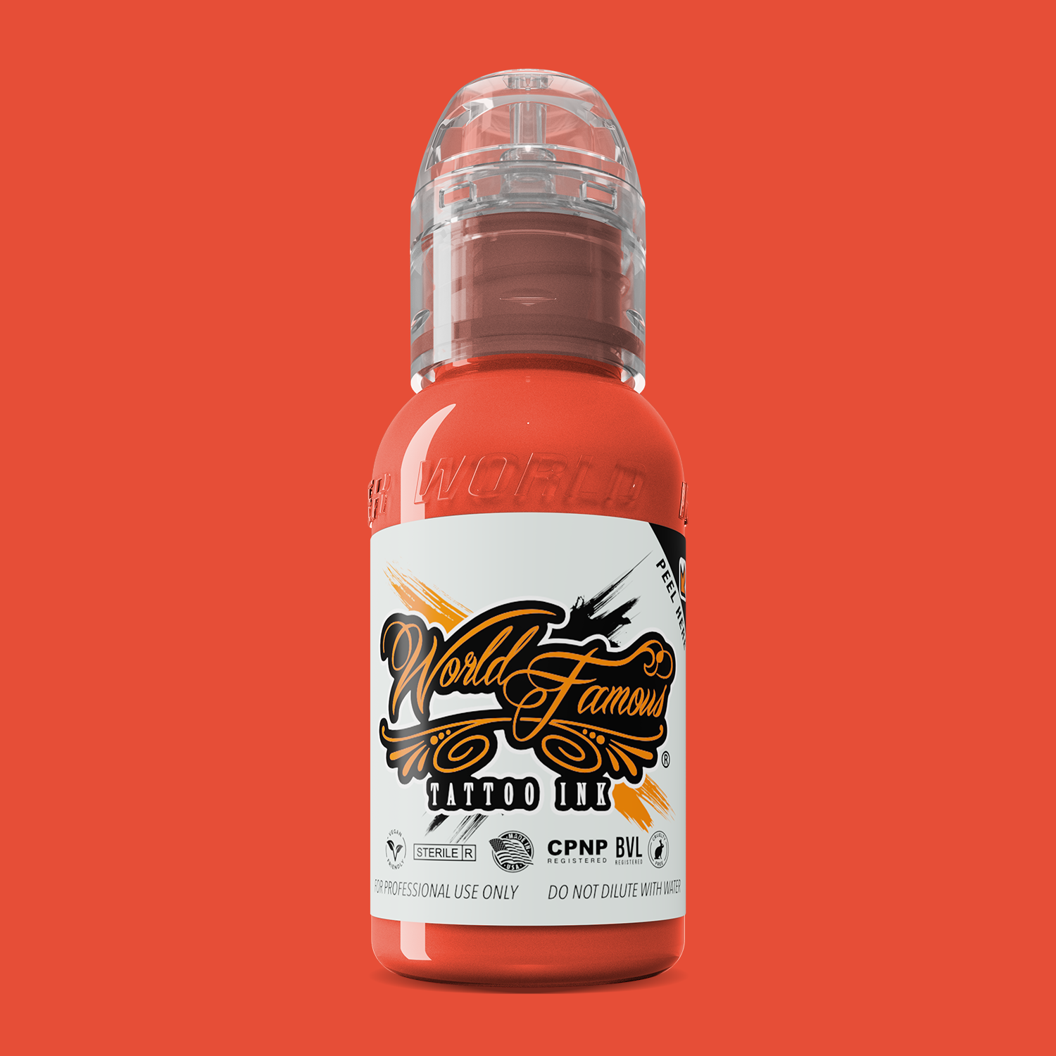 World Famous Ink Bora Bora Peach 1oz