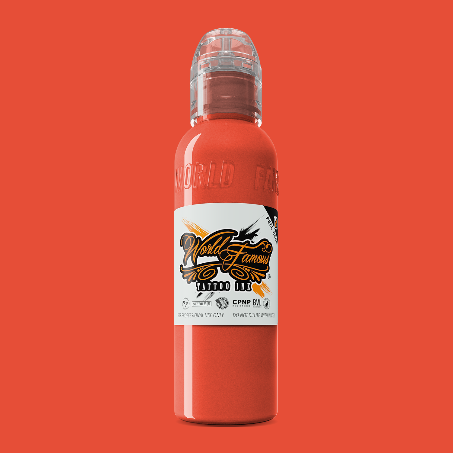 World Famous Ink Bora Bora Peach 2oz