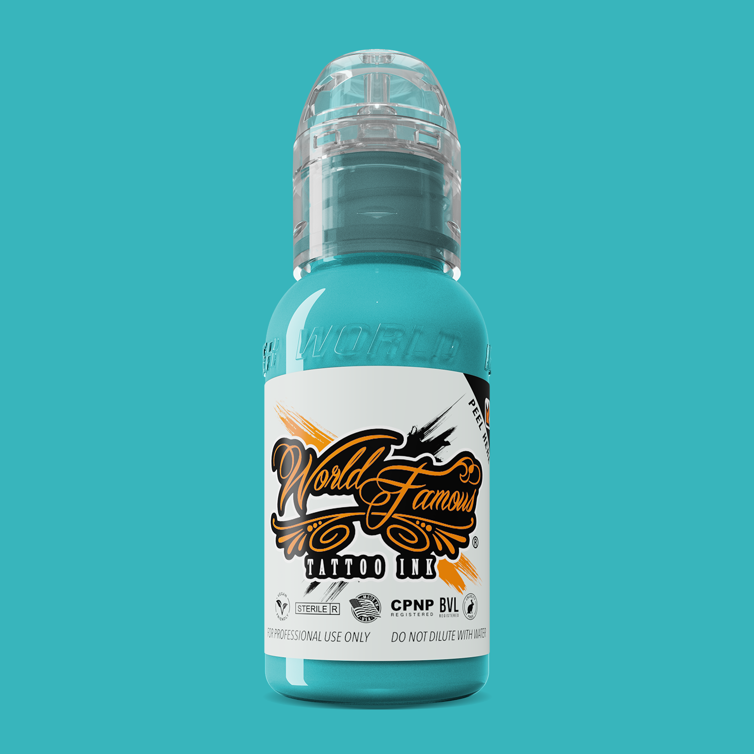 World Famous Ink Barrier Reef Blue (Pastel) 1oz