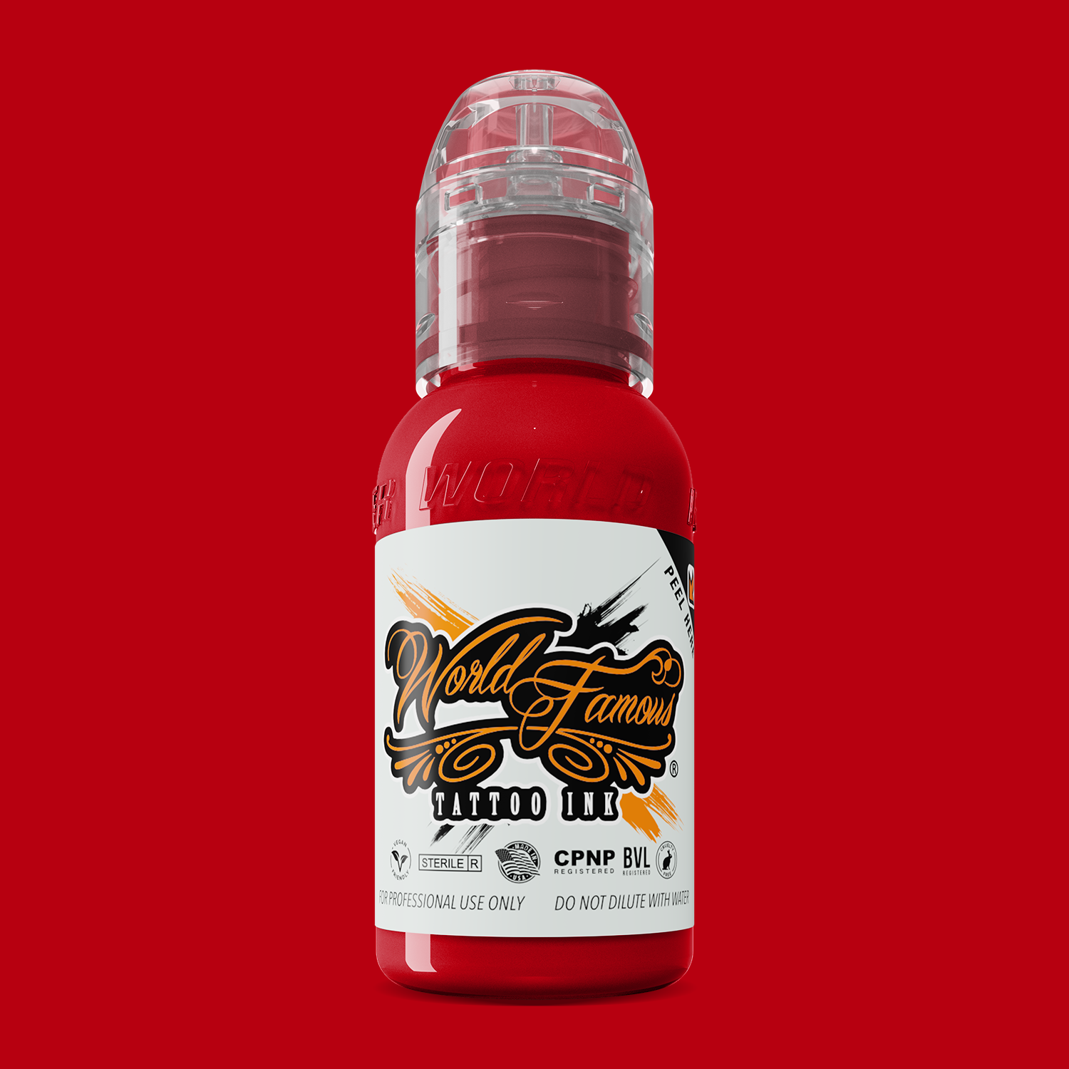 World Famous Ink Demon Red (Master Mike) 1oz