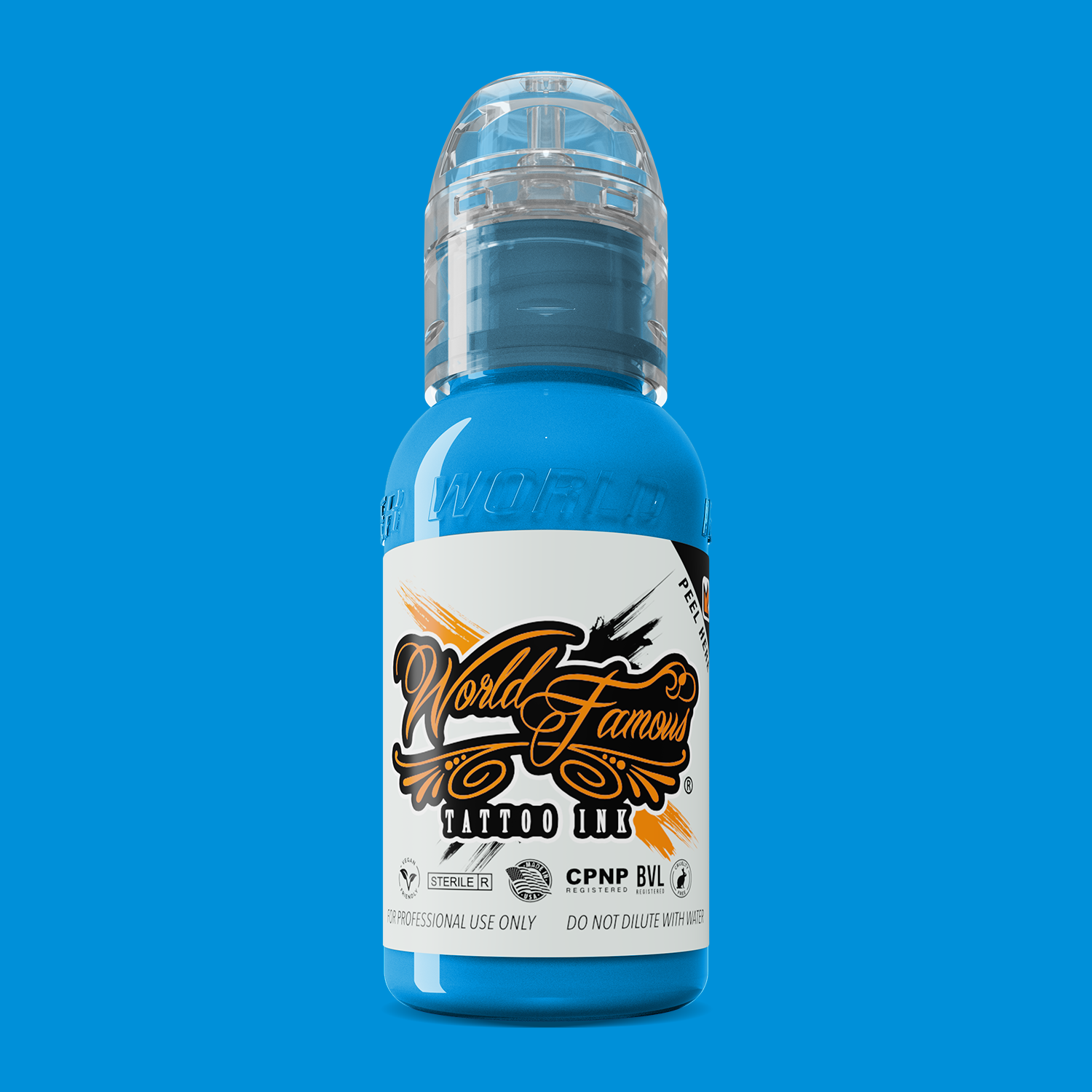 World Famous Ink Einstein Blue 1oz