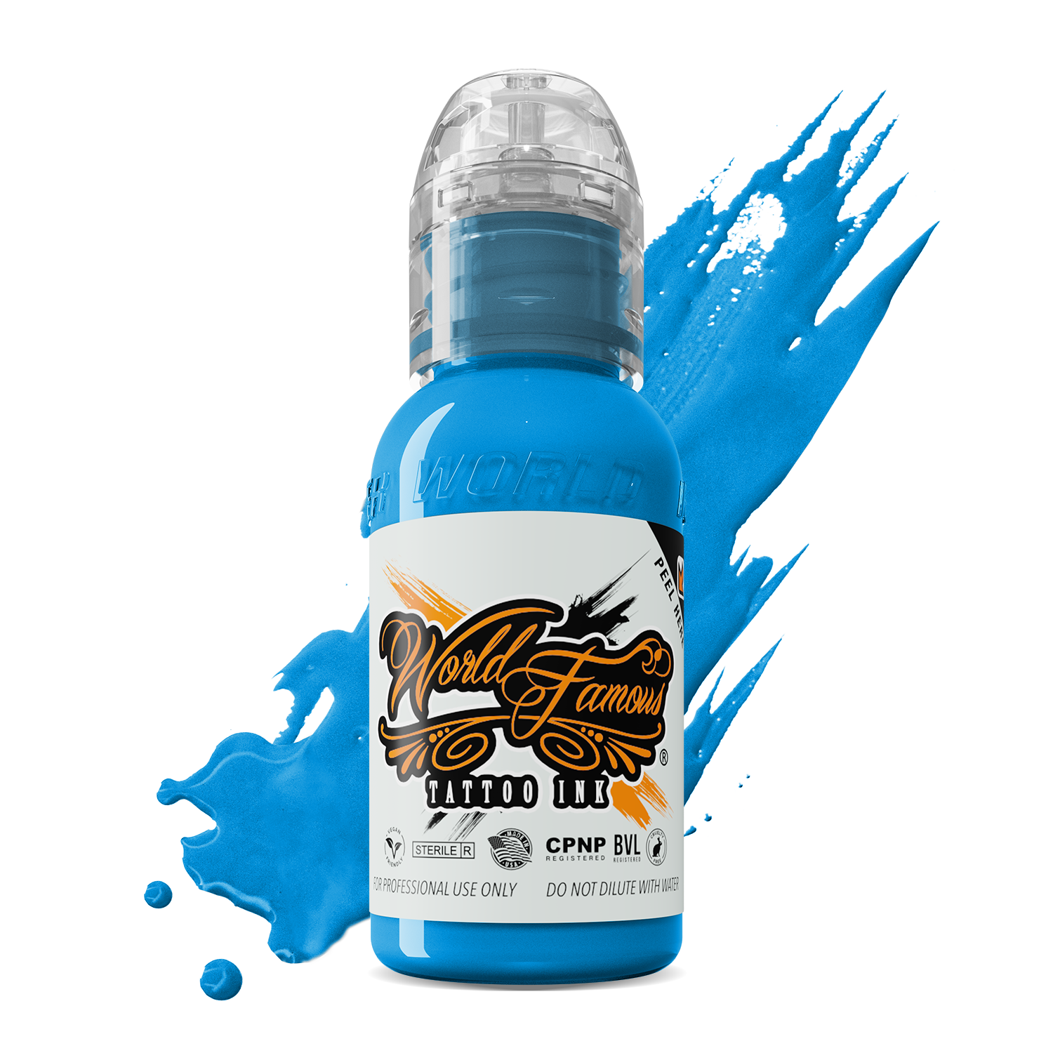 World Famous Ink Einstein Blue 1oz