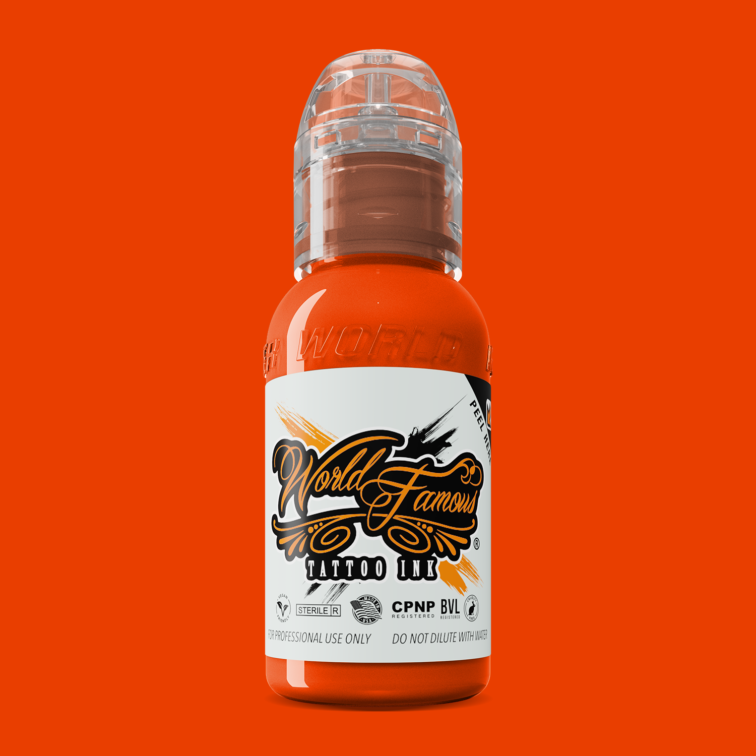 World Famous Ink Ilya Fom Tucan Tangerine 1oz