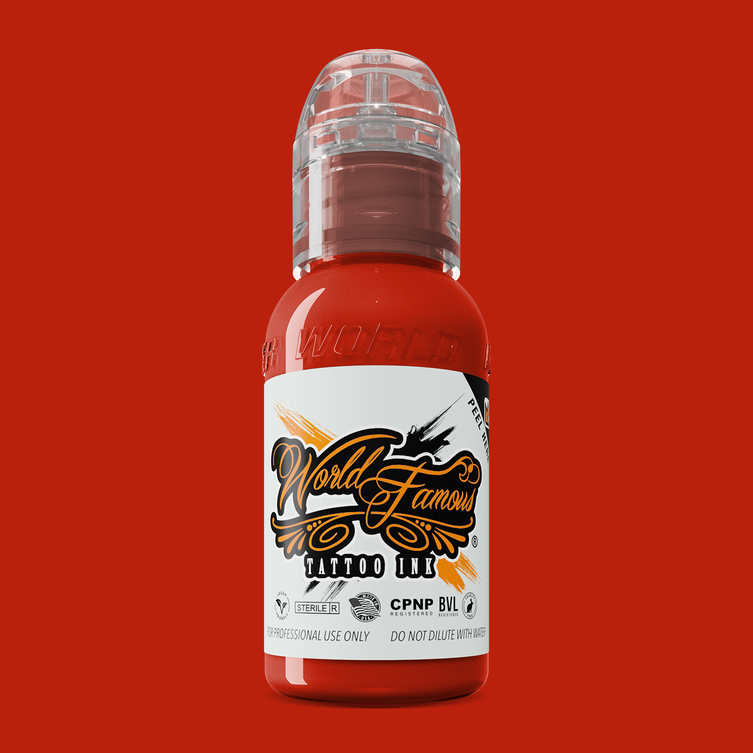 World Famous Ink Inkfiend Red (Master Mike) 1oz