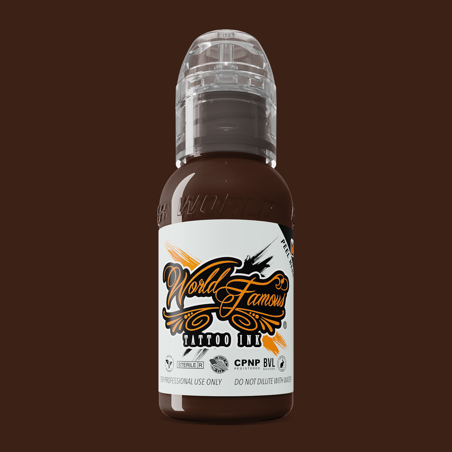 World Famous Ink Jay Freestyle DARK BROWN 1oz