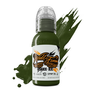 World Famous Ink Jay Freestyle Olive Green 1oz